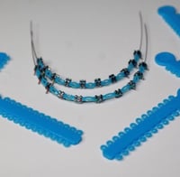 فكين تقويم زينه متصل تركيب غراء