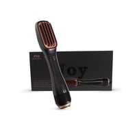 استشوار ومجفف الشعر 2 في 1 من جوي - لون اسود