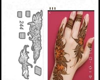 استكر حناء اصابع رقم 315