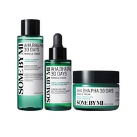 أحماض التقشير المعجزة المجموعة الثلاثية