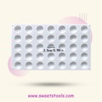 سيلكون نصف دائرة2.50 سم