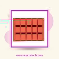 قالب سيلكون مربع مقاس 3.3