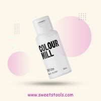 White الوان زيتية للشوكولاته والكريمة 20 ملي