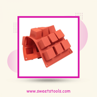 قالب سيلكون مربع مقاس 3.3