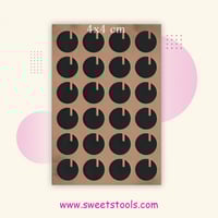 اكريلك مقاس 4 سم للعصائر