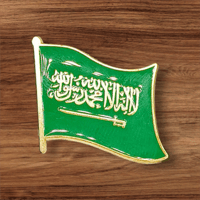 استيكر لاصق معدن 3M - علم المملكة العربية السعودية