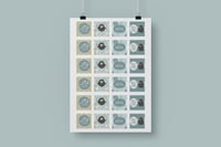 ملصقات للشوكولاته (جاهزة للطباعة)