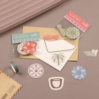 مجموعة من ٦ ملصقات ليوم التأسيس