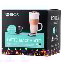 كبسولات روبيكا لاتيه ماكياتو - 14 كبسولة (7 حليب +...
