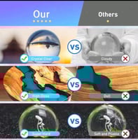 ايبوكسي ريزن شفاف 1000 جم مع أدوات العمل