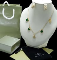 طقم فان كليف سلسال وحلق