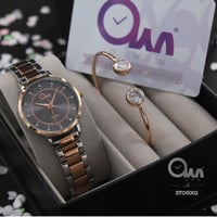 طقم ساعة نسائي فخم من Own
