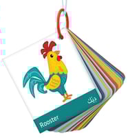 ميداليات تعليمية: حيوانات المزرعة