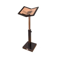 حامل المصحف الخشبي ( الفرقان ) بني غامق