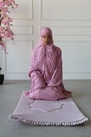 طقم القطن かぎ針編み - زمرد