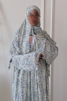 طقم كروشية かぎ針編み - ليلكي