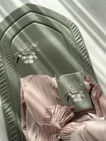 طقم الباليسية - تفني وزهري