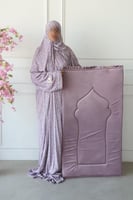 طقم القطن かぎ針編み - بنفسج