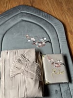 طقم الباليسية - جينز زهري