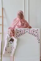 طقم حقيبة الياسمين - زهري