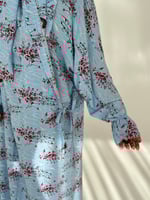 طقم الكروشية - رصاصي وموف