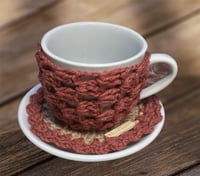 تلبيسة كوب و صحن