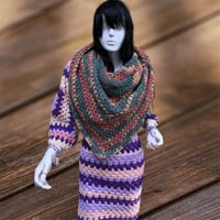 شال مثلث نسائي