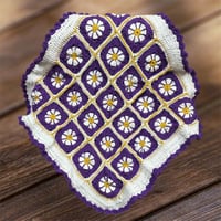 بطانية لبيبي او قطعة على كنب او كرسي هزاز