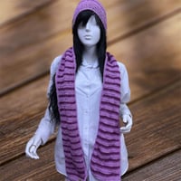 شال و قبعة نسائي