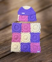 بطانية مربعات للطفل