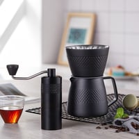 مطحنة او طاحونة قهوة يدوية ترس مصنوع من ستانلس ستي...