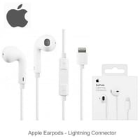 ابل سماعة سلك ايفون لايتنينج الاصلي من ابل - ضمان...