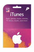 ايتونز 20 دولار امريكي