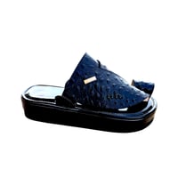 حذاء شرقي -نعام اسود - دبل