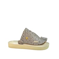 حذاء شرقي _نعام رصاصي مرتفع