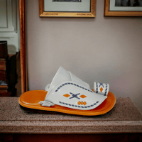 حذاء شرقى ولادى كبير ابيض فى هافان ميمورى فوم