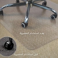 حصيرة الكرسي للأسطح المفروشة (150x120 سم)