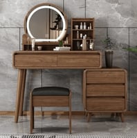 تسريحة بتصميم كلاسيك خشبي مميز