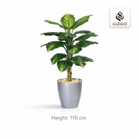 شجر صناعي سطل عدة ألوان 110 سم