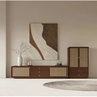 طاولة تلفاز تصميم ريفي