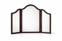 مراية تسريحة الهبة الخشبية