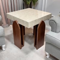 طاولة جانبية بديل رخام