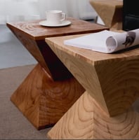 طاولة خشبيه مودرن