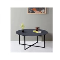 طاولة قهوة هوقا - أسود