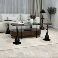 طقم طاوله قشر الجوز