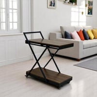 عربية تقديم سطح خشب