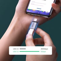 يوجرين - محول من USB-C إلى USB-A