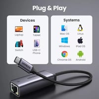 يوجرين - محول إيثرنت من منفذ USB-C
