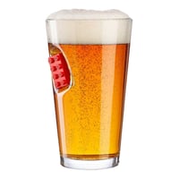 بن شوت - كوب زجاج شفاف يدوي الصنع