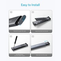 أنكر - حافظة ذاكرة M.2 SSD متنقلة